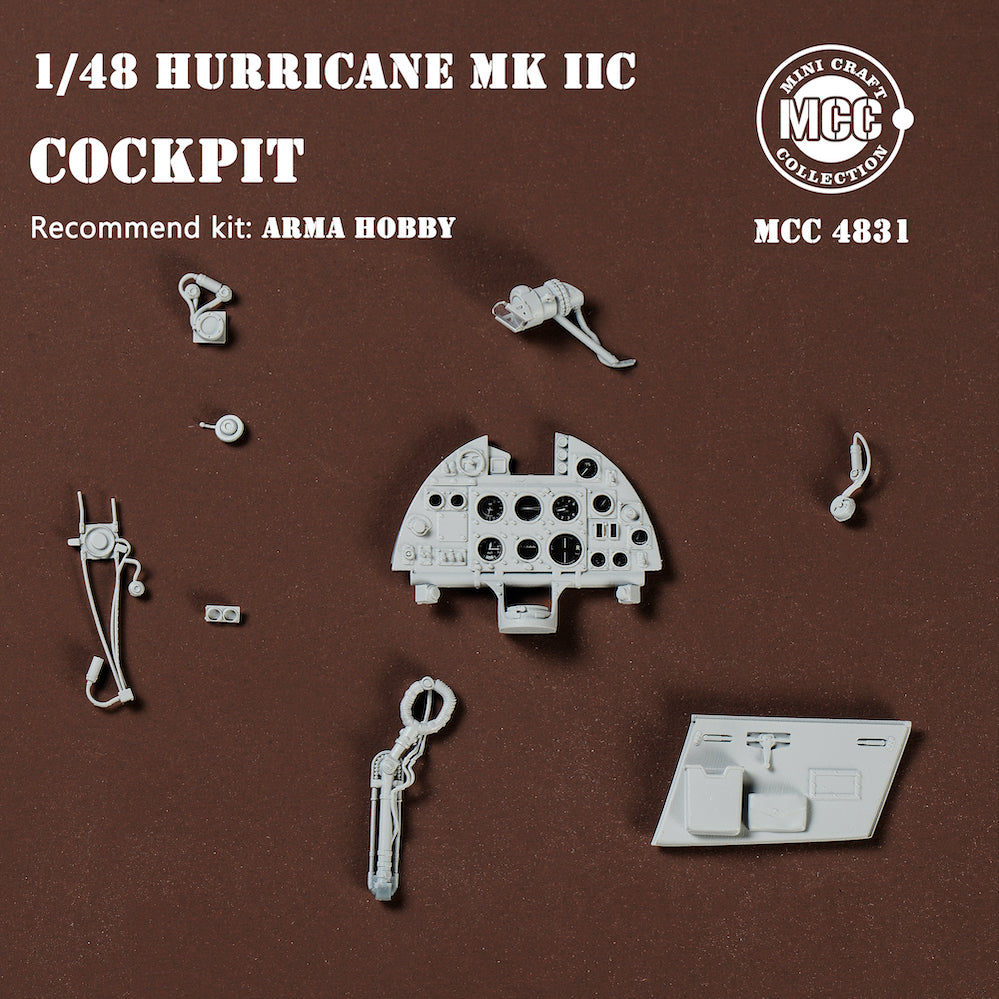 Mini Craft Collection MCC4831 1:48 Hawker Hurricane Mk.IIc Cockpit