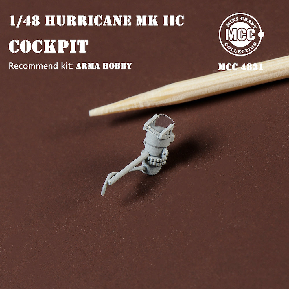 Mini Craft Collection MCC4831 1:48 Hawker Hurricane Mk.IIc Cockpit