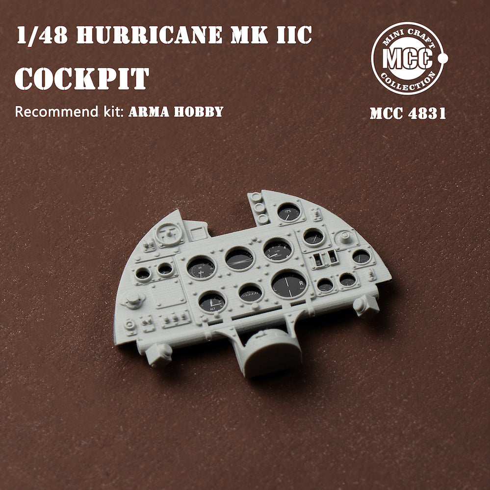 Mini Craft Collection MCC4831 1:48 Hawker Hurricane Mk.IIc Cockpit