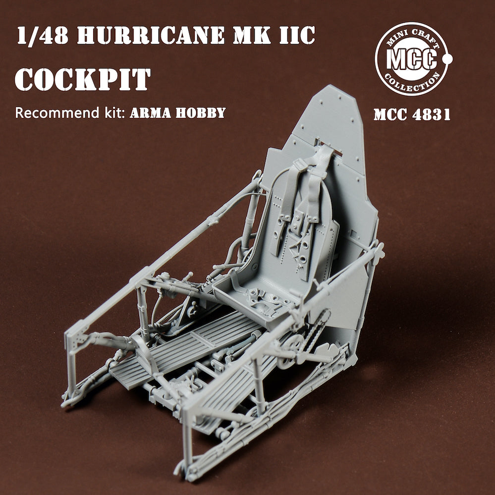 Mini Craft Collection MCC4831 1:48 Hawker Hurricane Mk.IIc Cockpit