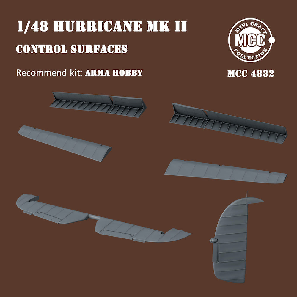 Mini Craft Collection MCC4832 1:48 Hawker Hurricane Mk.IIB/Mk.IIC