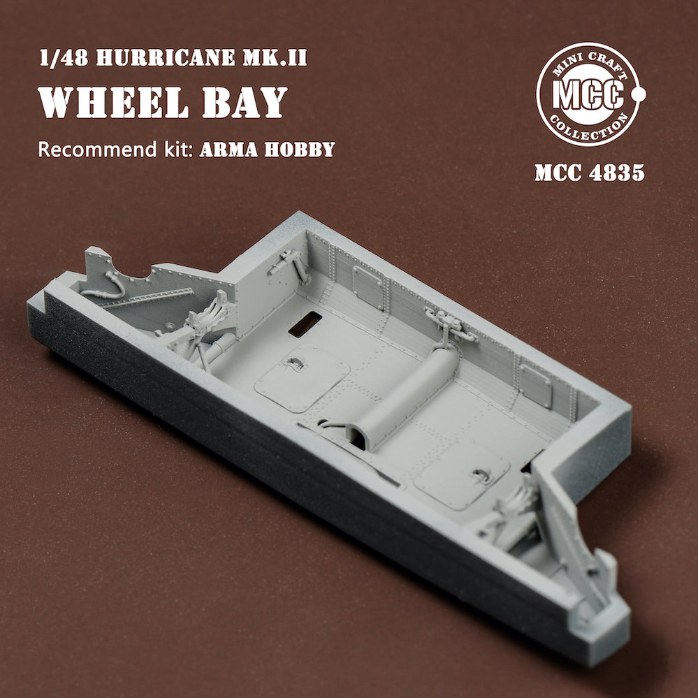 Mini Craft Collection MCC4835 1:48 Hawker Hurricane Mk.II Wheel bay