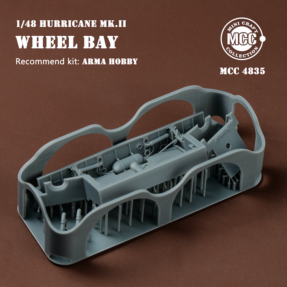 Mini Craft Collection MCC4835 1:48 Hawker Hurricane Mk.II Wheel bay