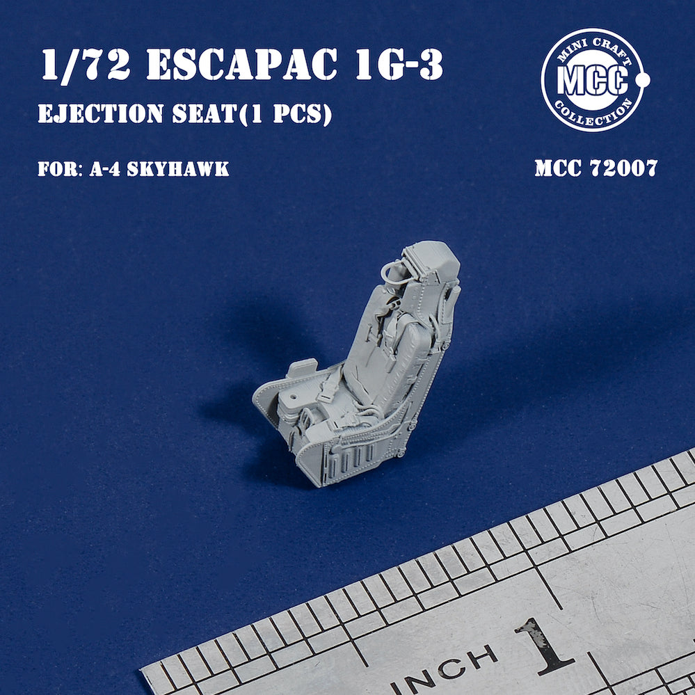 Mini Craft MCC72006 ESCAPAC 1C-3 Ejection Seat A-4 Skyhawk 1:72
