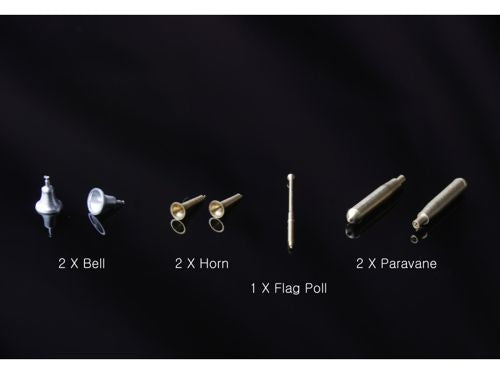 Mk.1 Design MD-20009 USS Iowa BB-61 Value Pack Detail Set 1:200