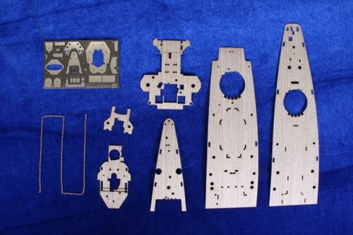 Mk.1 Design MD-35006 1:350 Admiral Graf Spee Wooden Deck