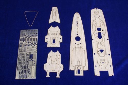 Mk.1 Design MD-35009 1:350 PRINZ EUGEN Wooden Deck f