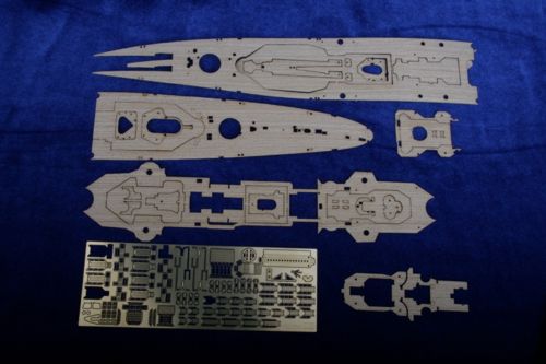 Mk.1 Design MD-35012 1:350 Admiral Hipper German Cruiser 1941 Wooden Deck