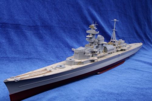 Mk.1 Design MD-35012 1:350 Admiral Hipper German Cruiser 1941 Wooden Deck