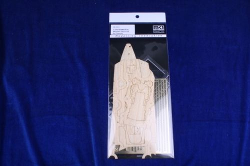 Mk.1 Design MD-35013 1:350 Bismark/Bismarck German Battleship WOODEN DECK