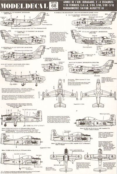 Modeldecal MD068 1:72 Armee de L'Air