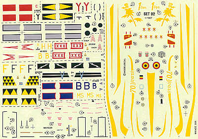 Modeldecal MD092 1:72 RAF Gloster Meteor night fighters