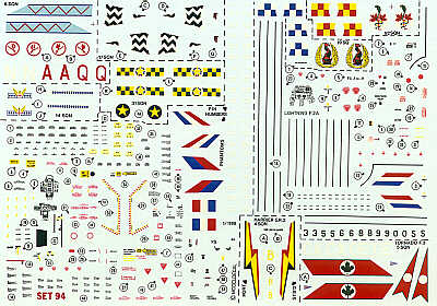 Modeldecal MD094 RAF Phantom FGR.2 Multi-Sqn Bruggen/Coningsby 1:72