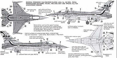 Modeldecal MD098 Jaguar GR.1A 2 Sqn & Tornado F.3 Decals 1:72