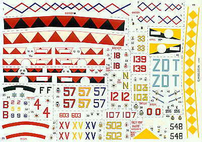Modeldecal MD108 1:72 The Hawker Biplane Set