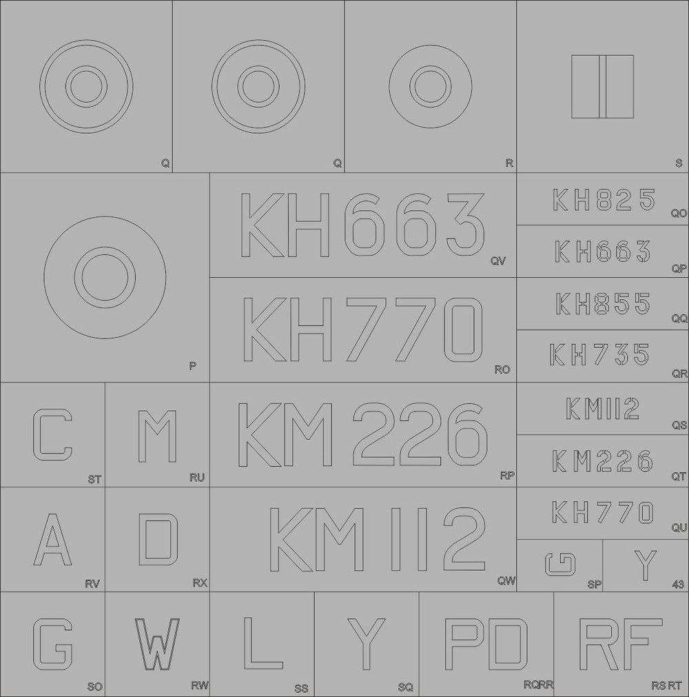 Model Maker Decals MD32102 1:32 303 Squadron North-Ameriacan P-51D Mustangs NEW!