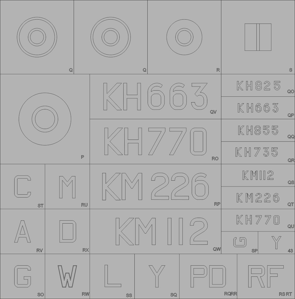 Model Maker Decals MD32102 1:32 303 Squadron North-Ameriacan P-51D Mustangs NEW!