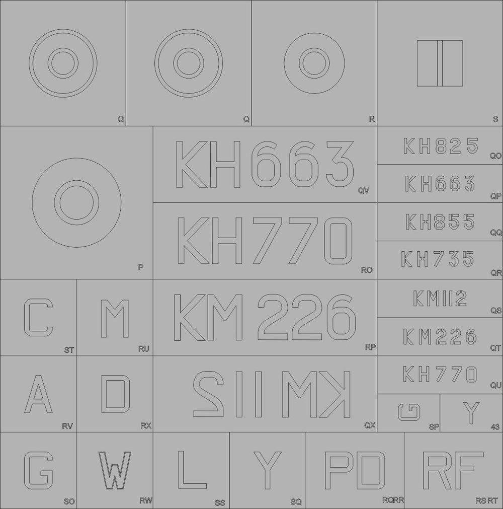 Model Maker Decals MD32102 1:32 303 Squadron North-Ameriacan P-51D Mustangs NEW!