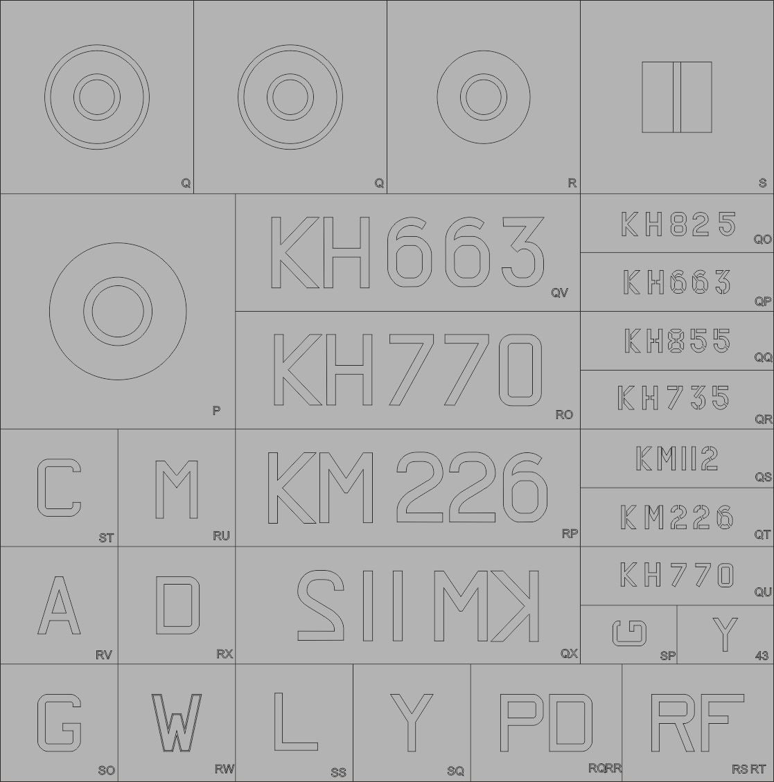 Model Maker Decals MD32102 1:32 303 Squadron North-Ameriacan P-51D Mustangs NEW!