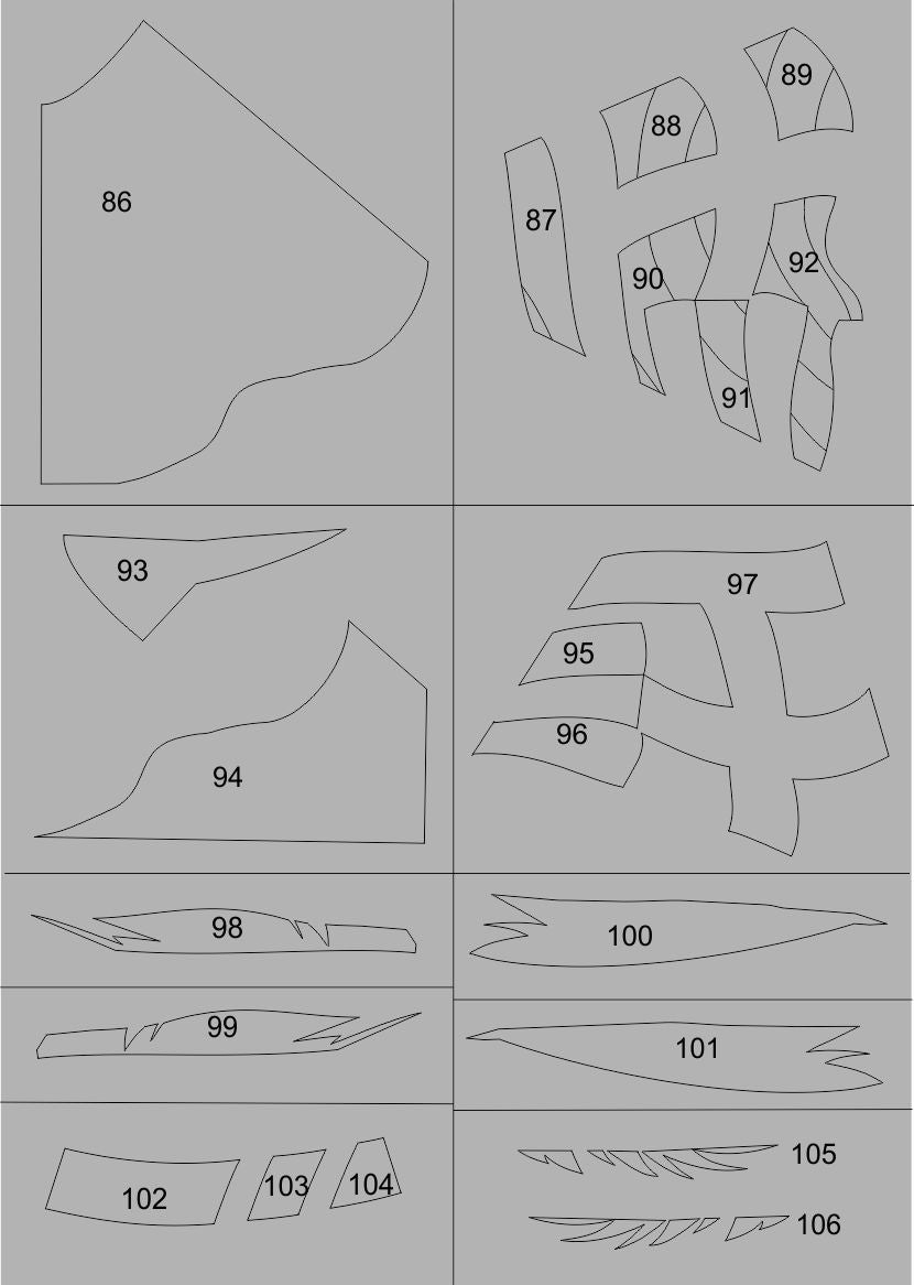 Model Maker MD32120 F-16C Zeus Demo Team 2015 Decal & Mask 1:32