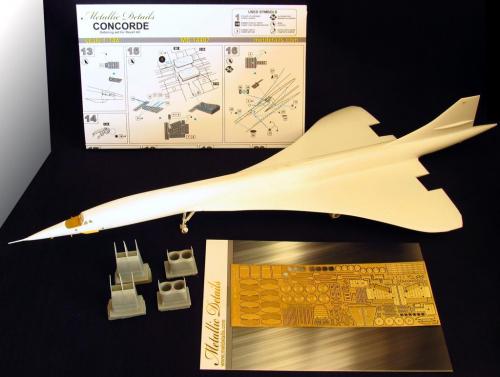Metallic Details MDMD14407 Concorde Exterior Detail Set 1:144
