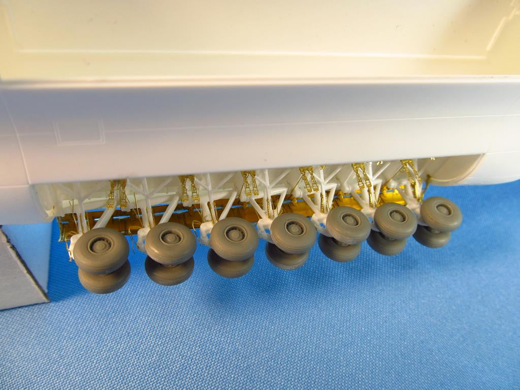 Metallic MDMD14428 1:144 An-225 Mriya wheels + gear detail