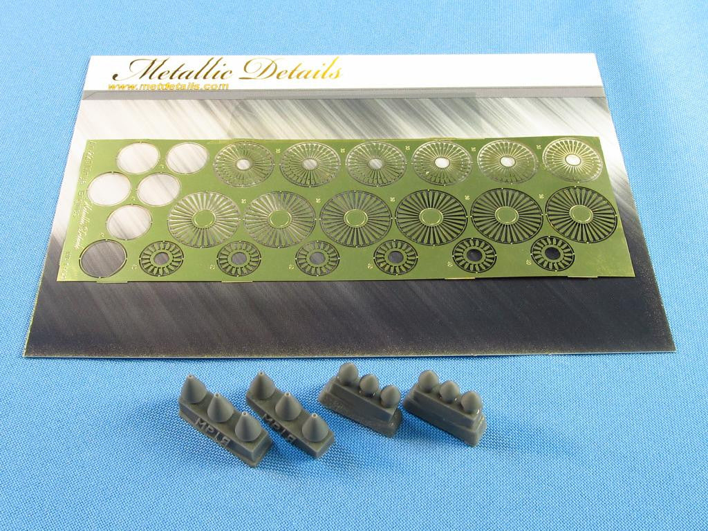 Metallic Details MDMD14429 1:144 Antonov An-225 Mrija Engine fan details