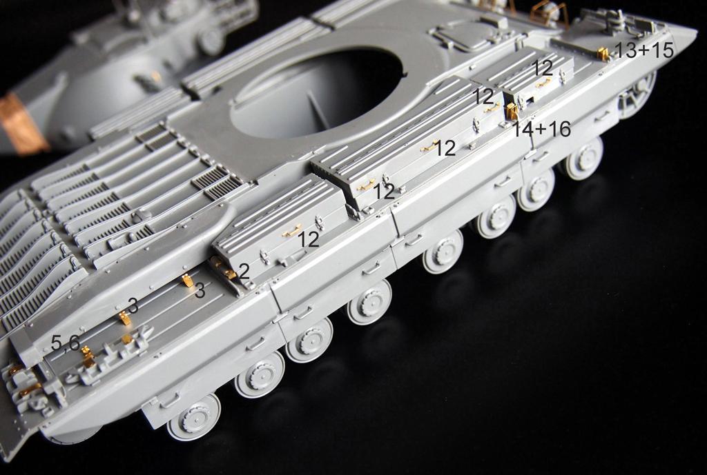 Metallic Details MDMD3507 1:35 Conqueror British Heavy Tank detailing set