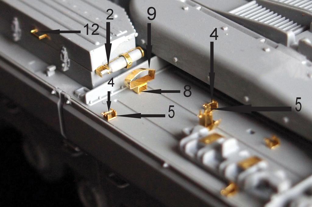 Metallic Details MDMD3507 1:35 Conqueror British Heavy Tank detailing set