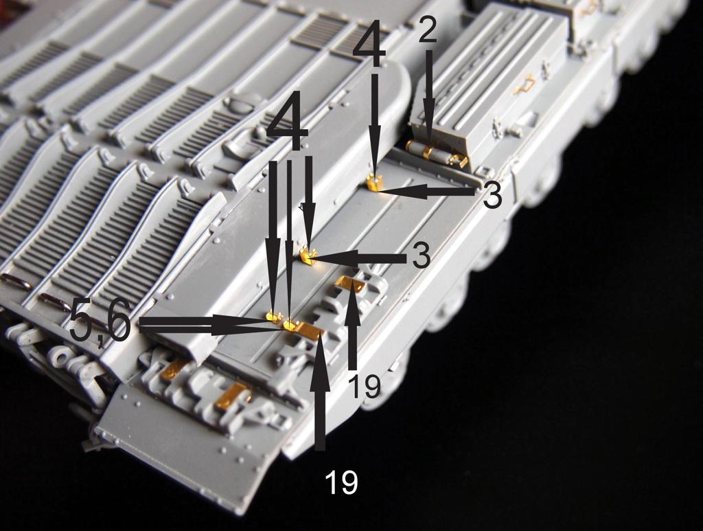 Metallic Details MDMD3507 1:35 Conqueror British Heavy Tank detailing set