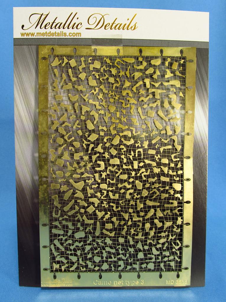 Metallic Details MDMD3518 1:35 Camouflage net type 3