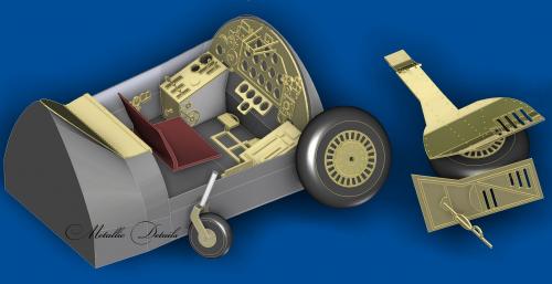 Metallic Details MDMD4801 1:48 Polikarpov I-185