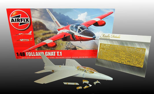 Metallic Details MDMD4808 1:48 Folland Gnat T.1 Detailing set