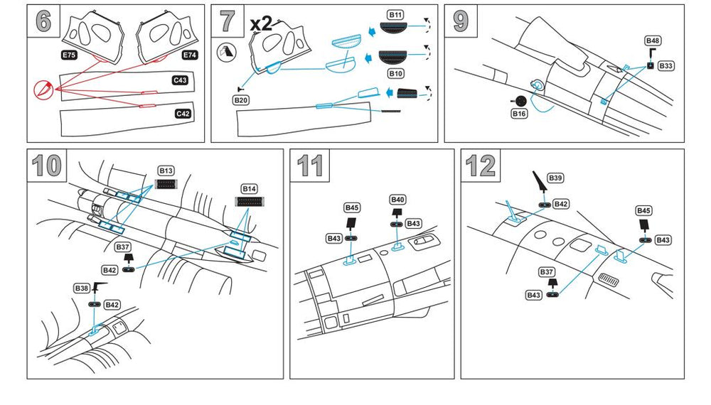 Metallic Details MDMD4826 1:48 Sukhoi Su-35 Flanker-E exterior