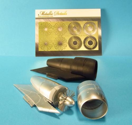Metallic Details MDMD4831 1:48 Lockheed S-3A Viking engines