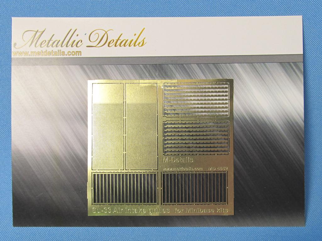 Metallic Details MDMD4852 1:48 Sukhoi Su-33 Air intake grilles