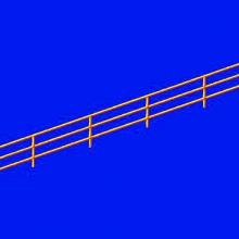 Metallic Details MDMD70002 1:700 Three stranded rail
