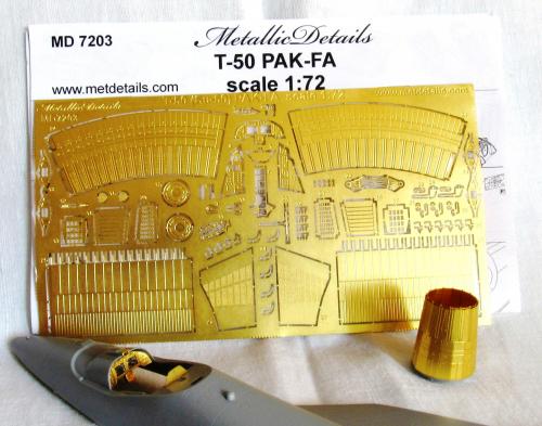 Metallic Details MDMD7203 1:72 Sukhoi T-50 Soviet Stealth Fighter