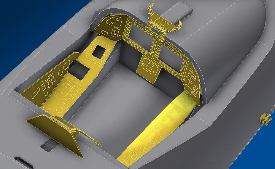 Metallic Details MDMD7203 1:72 Sukhoi T-50 Soviet Stealth Fighter