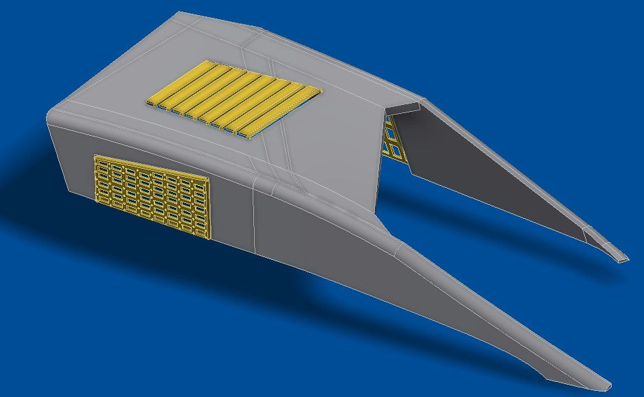 Metallic Details MDMD7203 1:72 Sukhoi T-50 Soviet Stealth Fighter