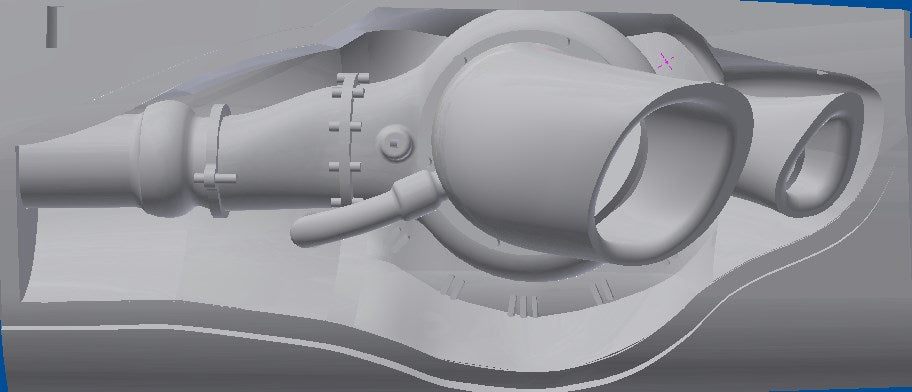 Metallic Details MDMD7204 1:72 Boeing B-29A Superfortress Engine cars