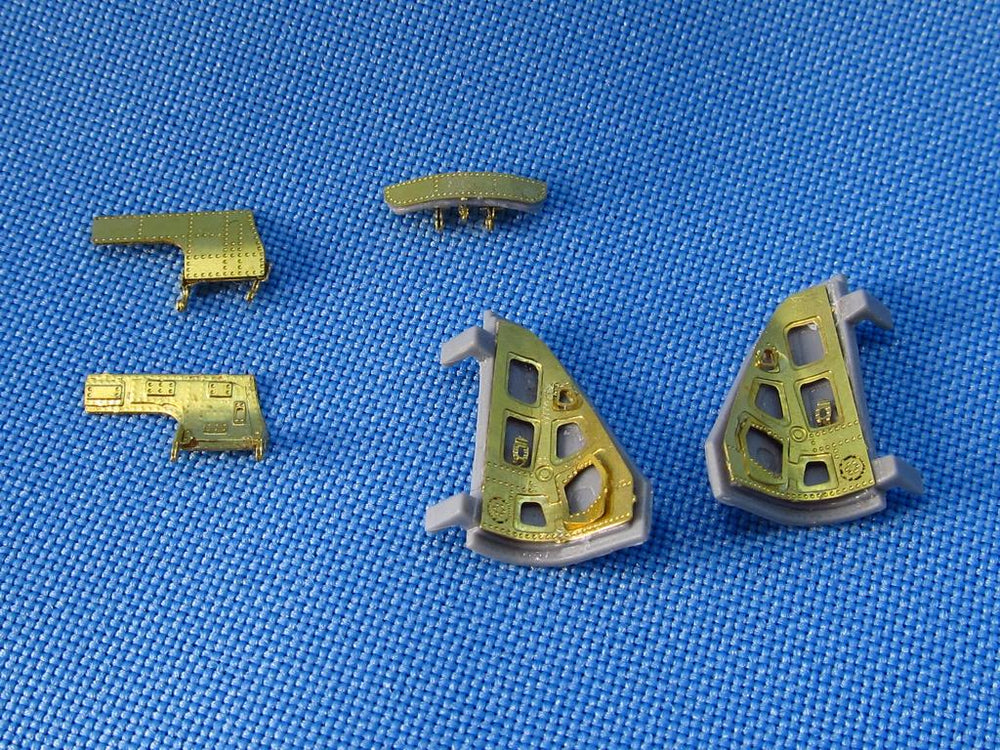 Metallic Details MDMD7212 1:72 Mikoyan MiG-25 wheel bays etched detailing sets