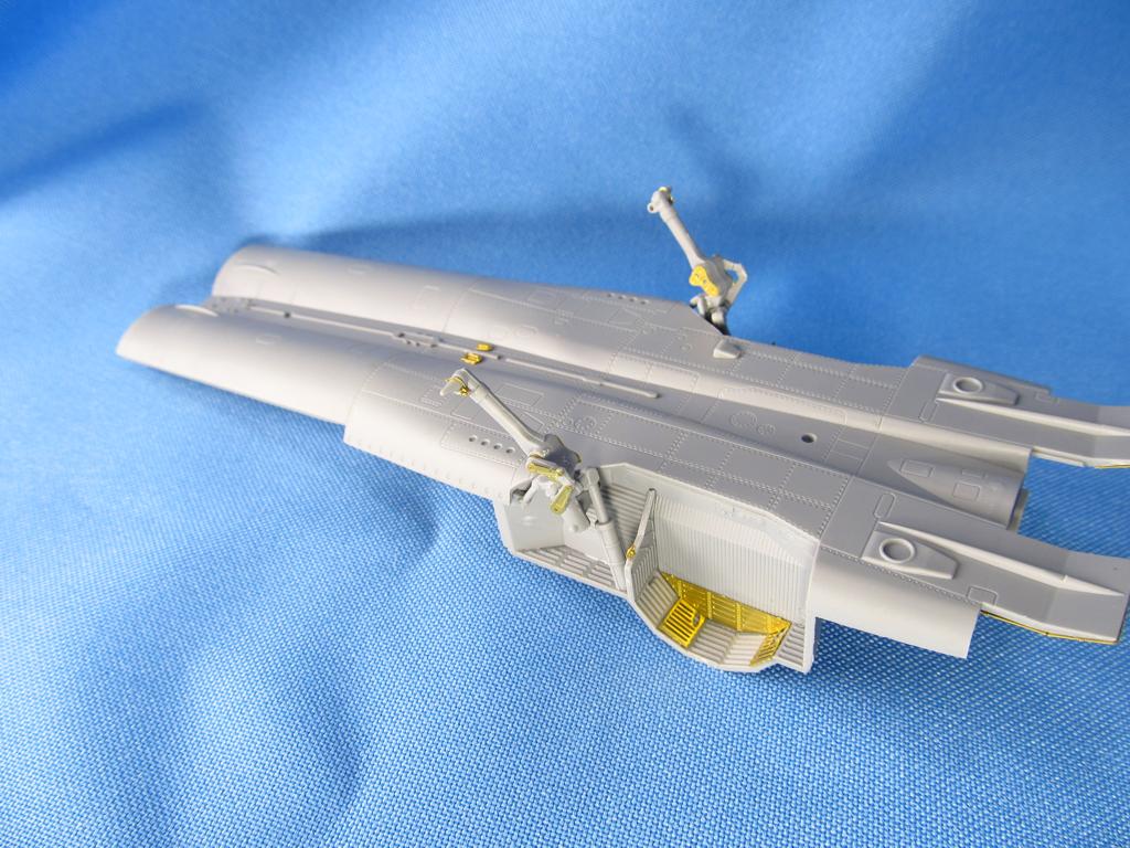 Metallic Details MDMD7212 1:72 Mikoyan MiG-25 wheel bays etched detailing sets