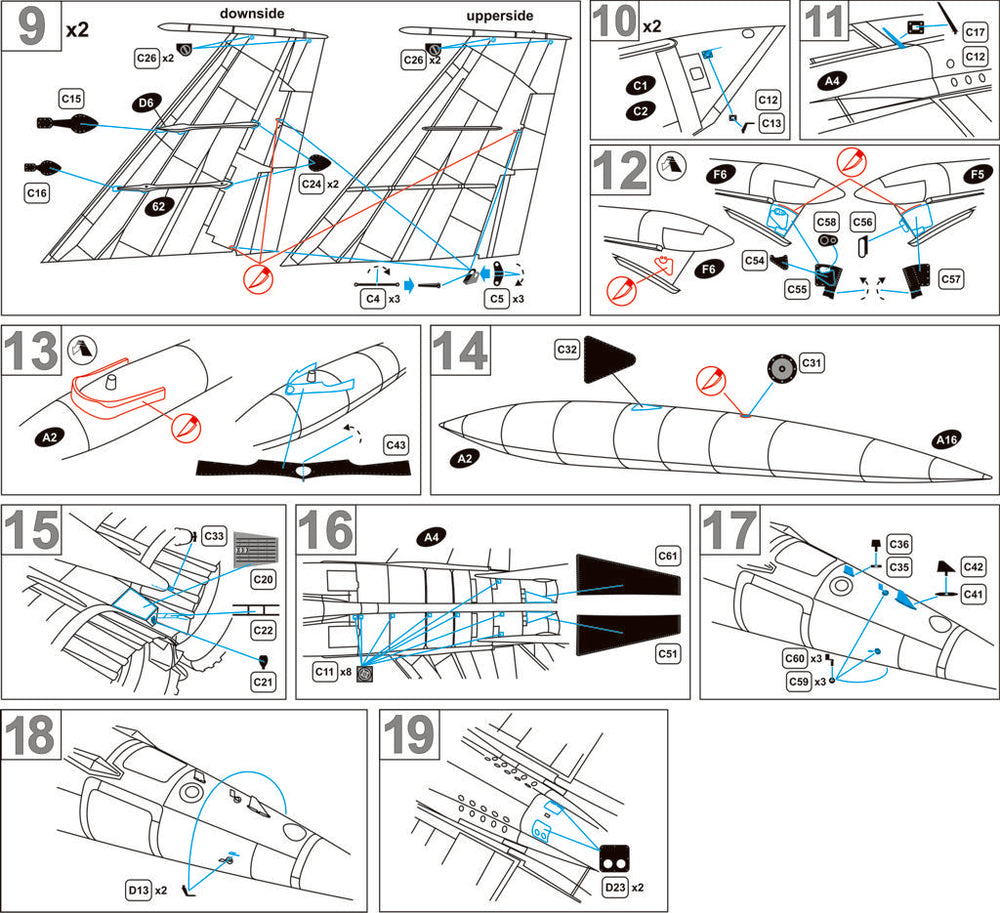 Metallic Details MDMD7213 1:72 Mikoyan MiG-25 exterior