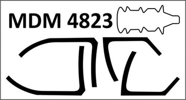 Metallic Details MDMDM4823 1:48 BAe Harrier GR.7