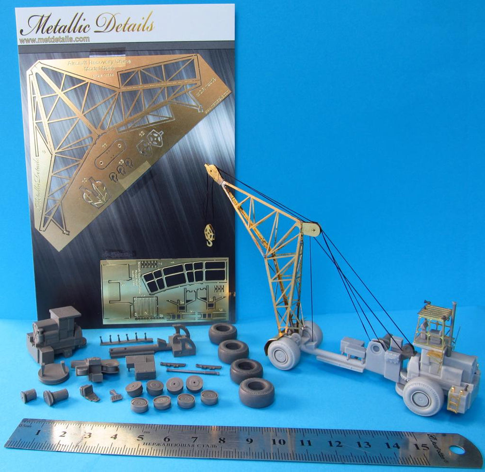 Metallic Details MDMDR14409 1:144 1960's US Navy Aircraft Recovery Crane NS60