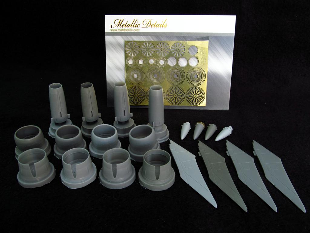 Metallic Details MDMDR14410 1:144 Lockheed C-5B Galaxy engines