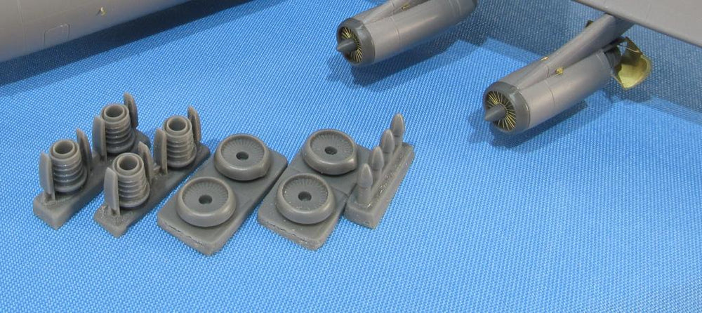Metallic Details MDMDR14414 1:144 Lockheed C-141B Starlifter Engines