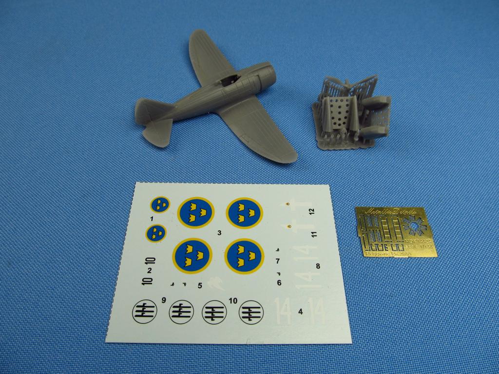 Metallic Details MDMDR14424 1:144 Reggiane Re.2000 Falco