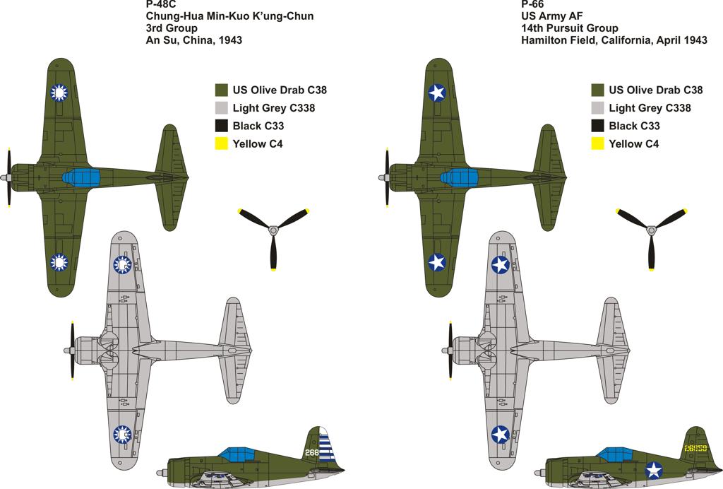 Metallic Details MDMDR14425 1:144 Vultee P-66 Vanguard